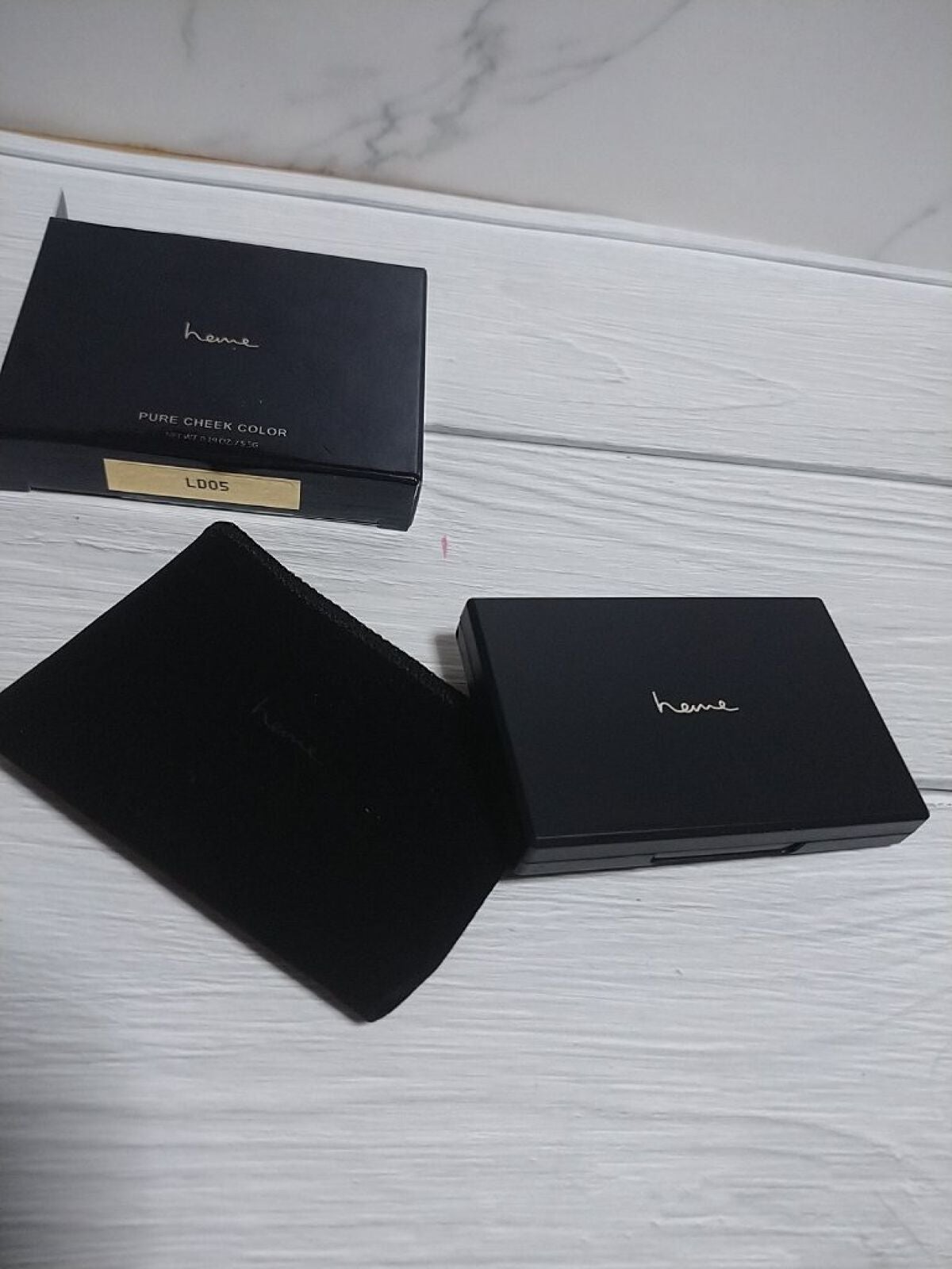 ピュア チーク カラー/heme/パウダーチークを使ったクチコミ(1枚目)