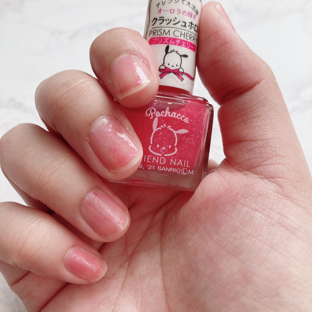 フレンドネイル(リニューアル品)	/DAISO/マニキュアを使ったクチコミ（2枚目）