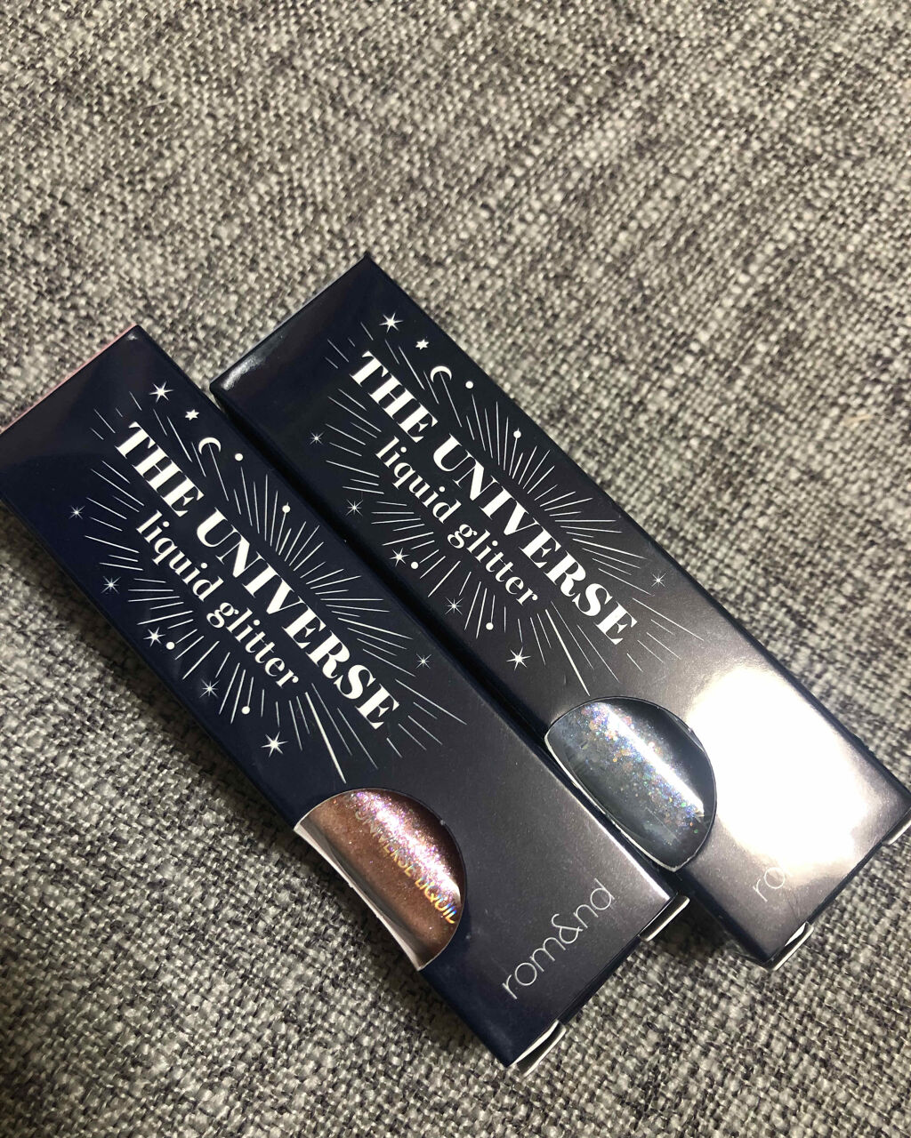 リキッド グリッター シャドウ/rom&nd/グリッターを使ったクチコミ（1枚目）