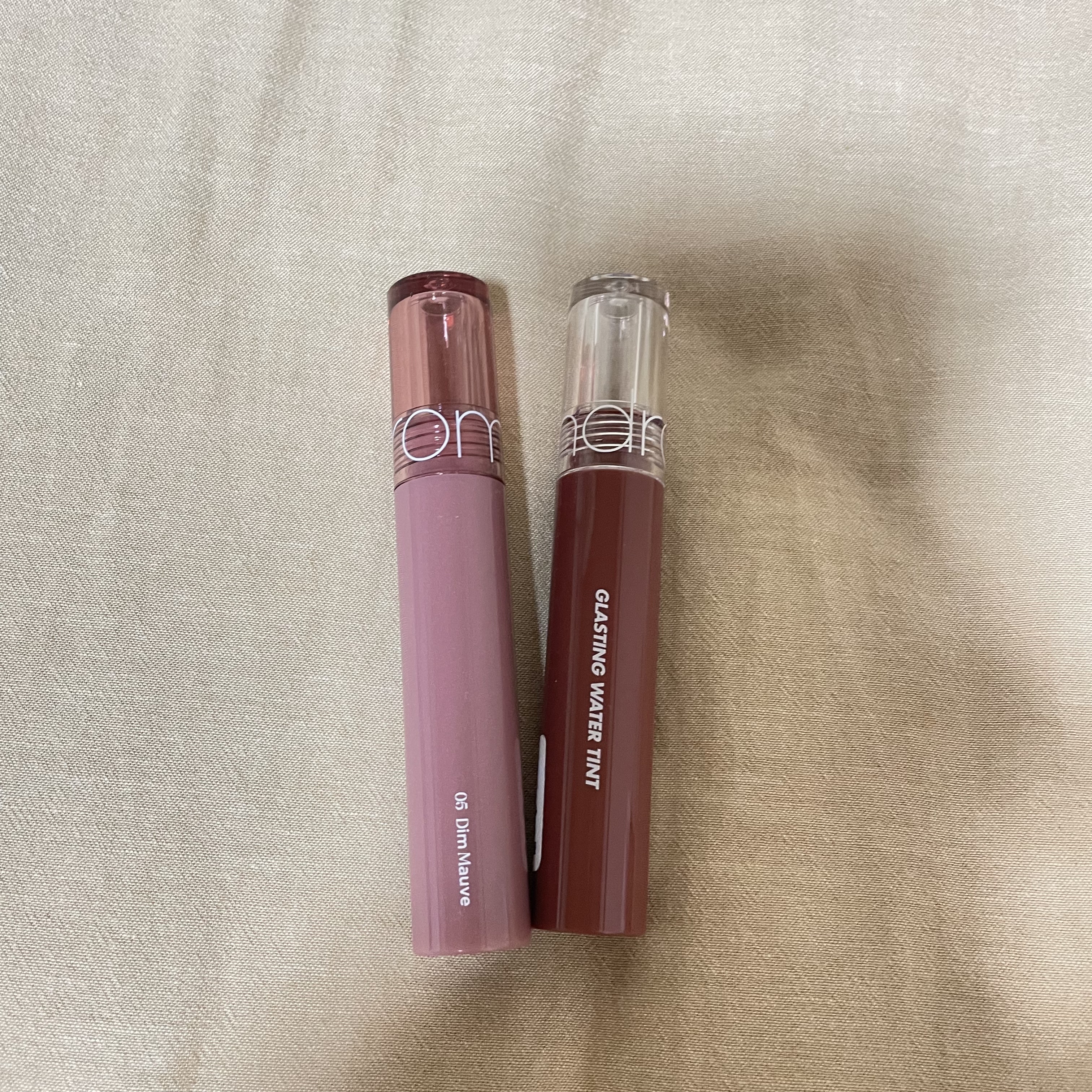 グラスティングカラーグロス/rom&nd/リップグロスを使ったクチコミ（1枚目）