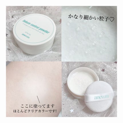 アニューム セバム コントロール パウダー/saat insight/ルースパウダーを使ったクチコミ(2枚目)