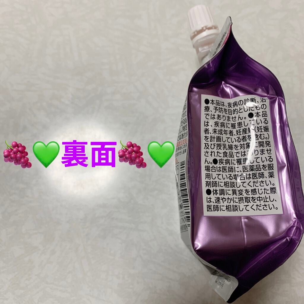 おいしい蒟蒻ゼリーPREMIUM+/たらみ/ゼリー飲料を使ったクチコミ(4枚目)