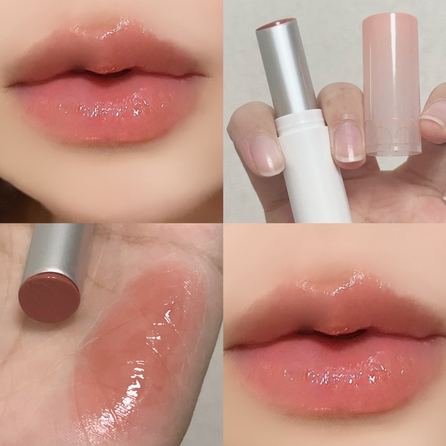 グラスティングメルティングバーム/rom&nd/リップバームを使ったクチコミ(6枚目)