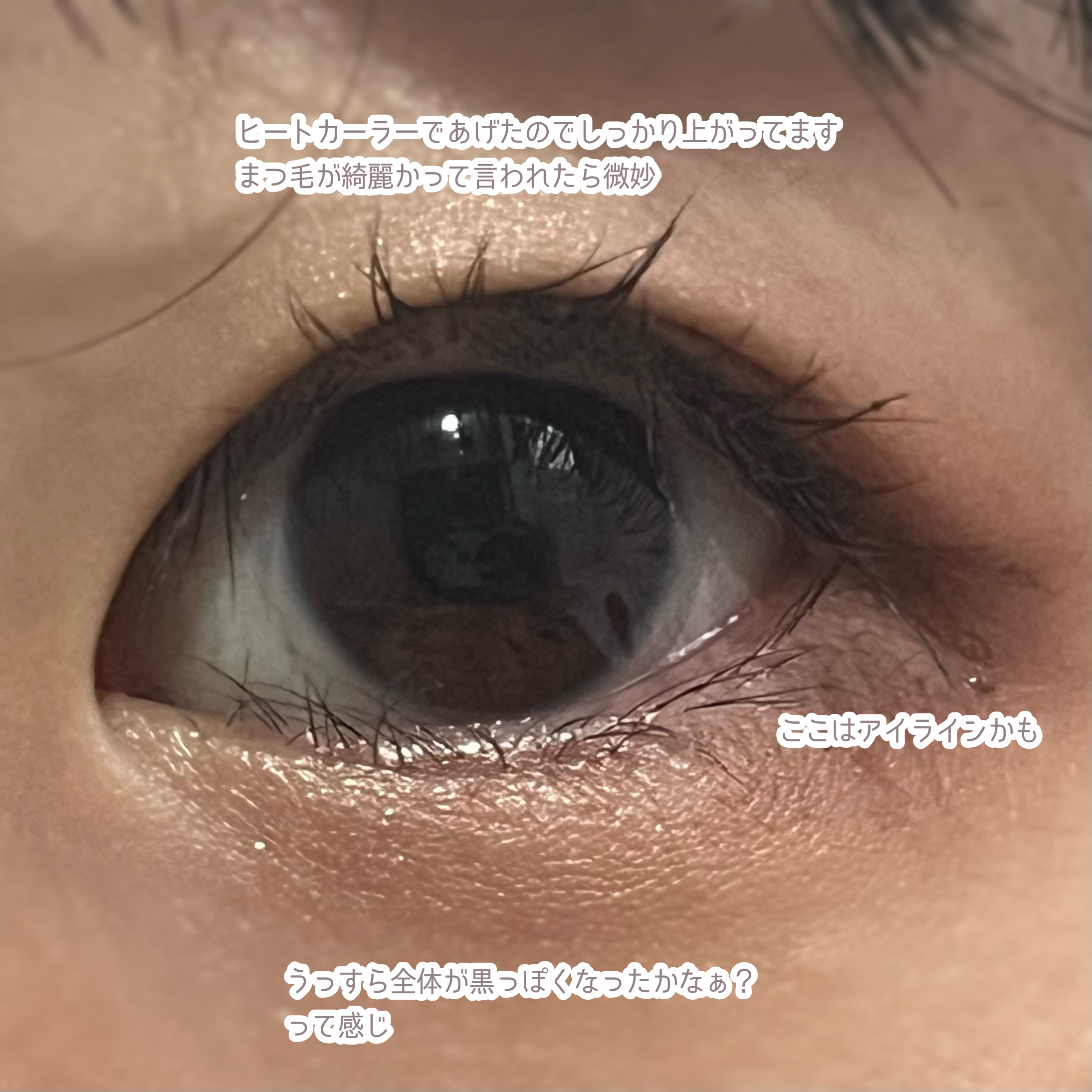 耐久カールマスカラ/CEZANNE/マスカラを使ったクチコミ（3枚目）