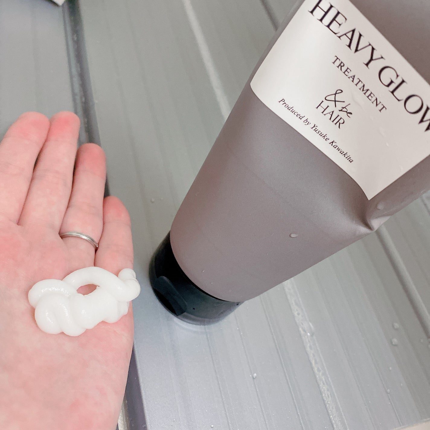 &be ヘビーグロウトリートメント/&be HAIR/洗い流すヘアトリートメントを使ったクチコミ(2枚目)