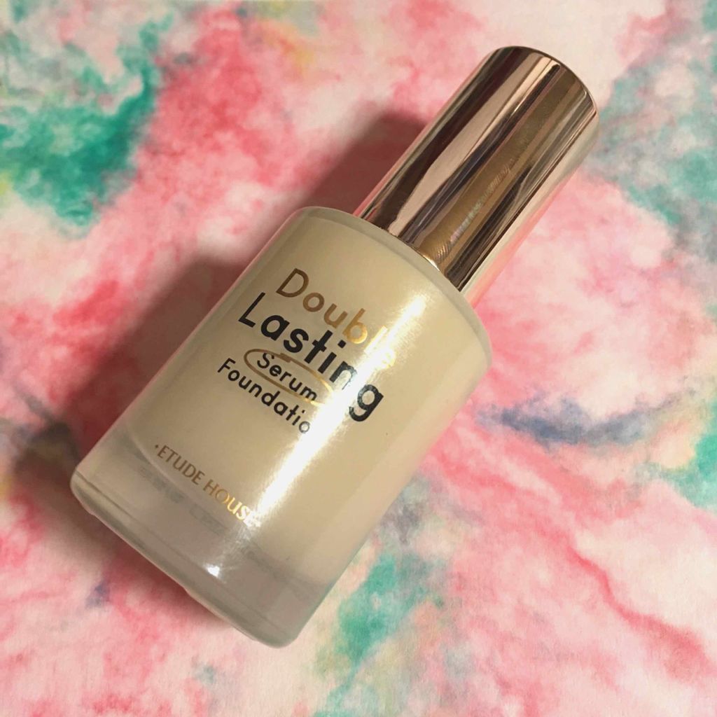 ダブルラスティング セラムファンデーション/ETUDE/リキッドファンデーションを使ったクチコミ(1枚目)