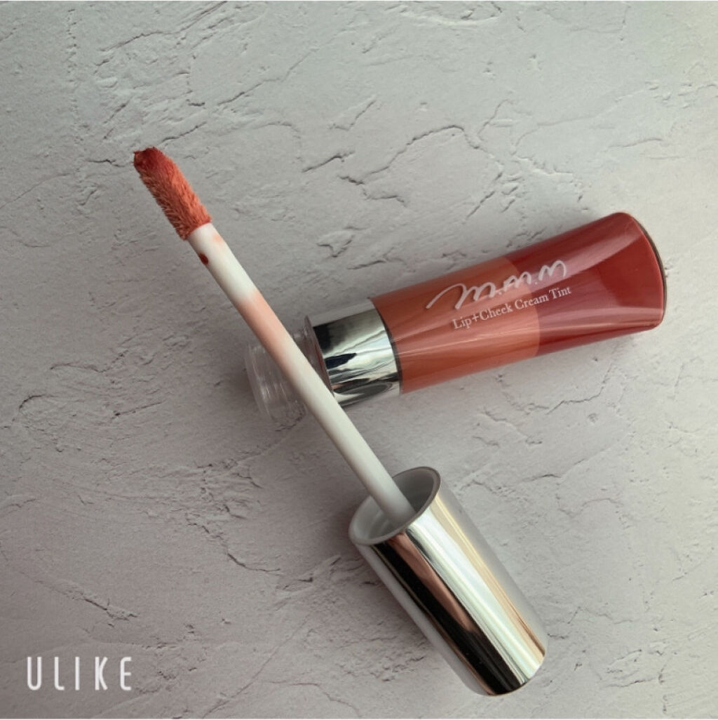 リップ＋チーク クリームティント/m.m.m/口紅を使ったクチコミ（2枚目）