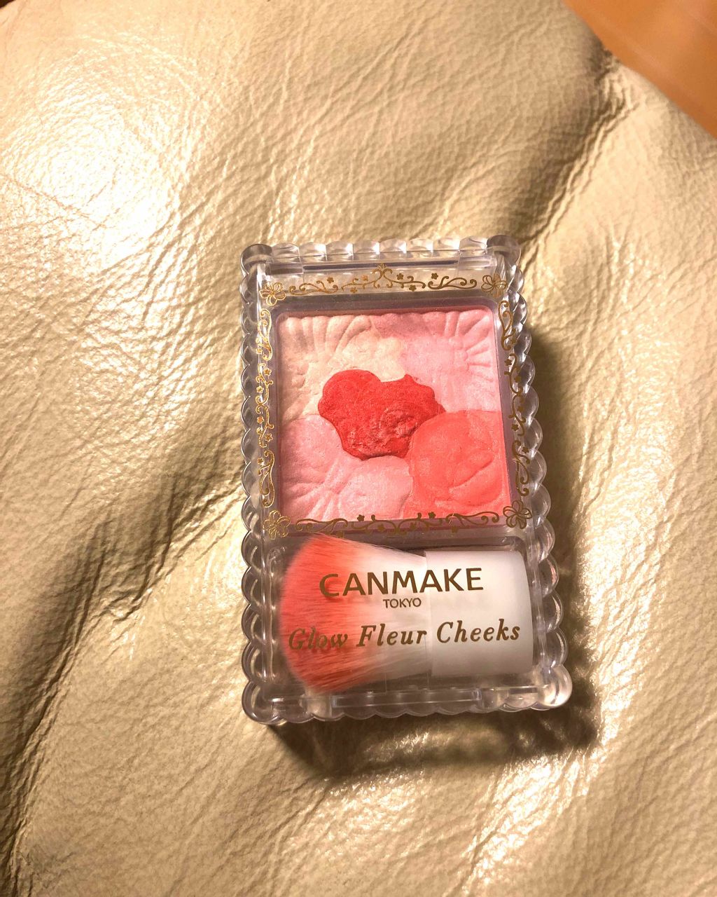 グロウフルールチークス/キャンメイク/パウダーチークを使ったクチコミ（1枚目）