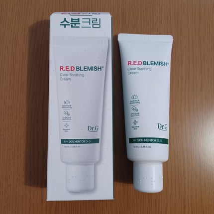 レッドブレミッシュ クリアスージングクリーム/Dr.G/フェイスクリームを使ったクチコミ(1枚目)