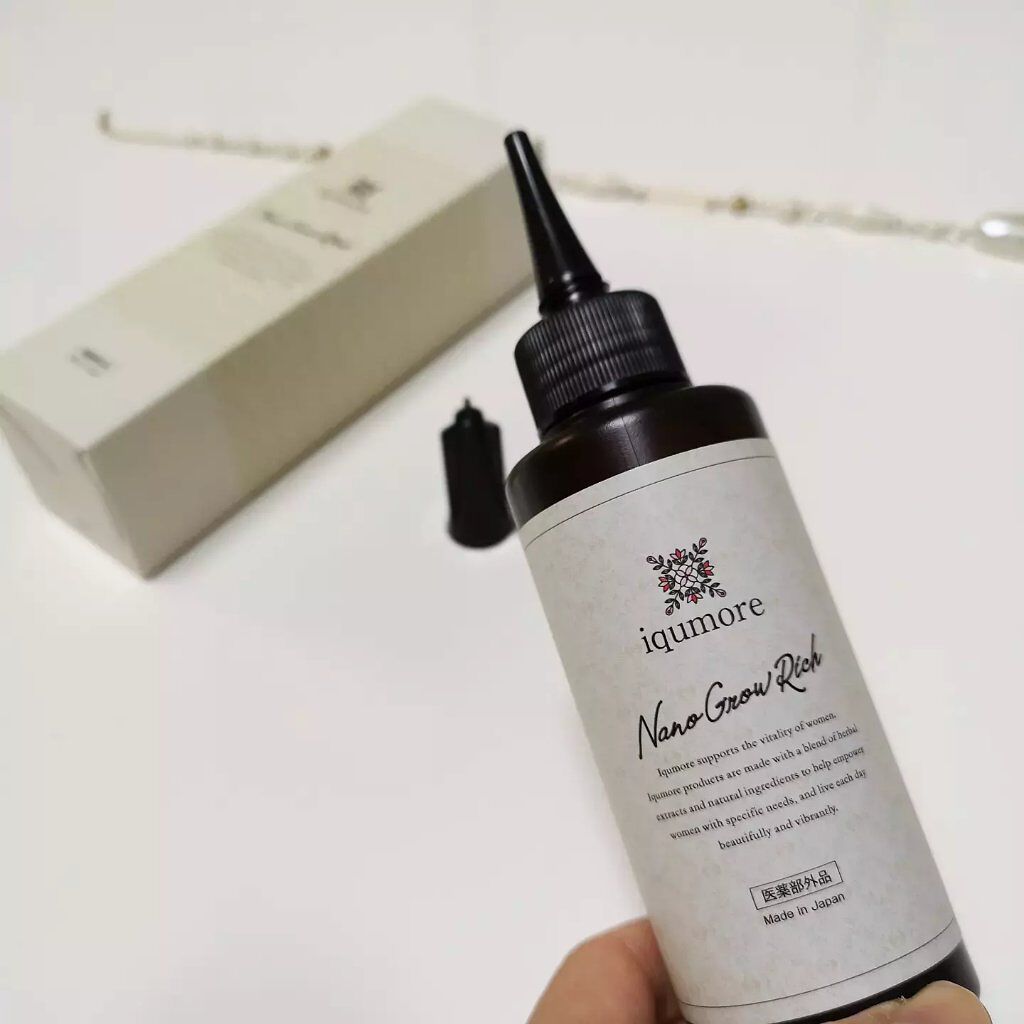 ナノグロウリッチ/iqumore/頭皮ローションを使ったクチコミ（3枚目）