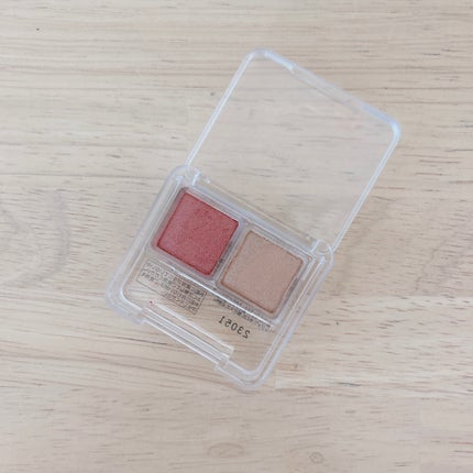 ツイン カラー アイシャドウ/ちふれ/アイシャドウパレットを使ったクチコミ(1枚目)