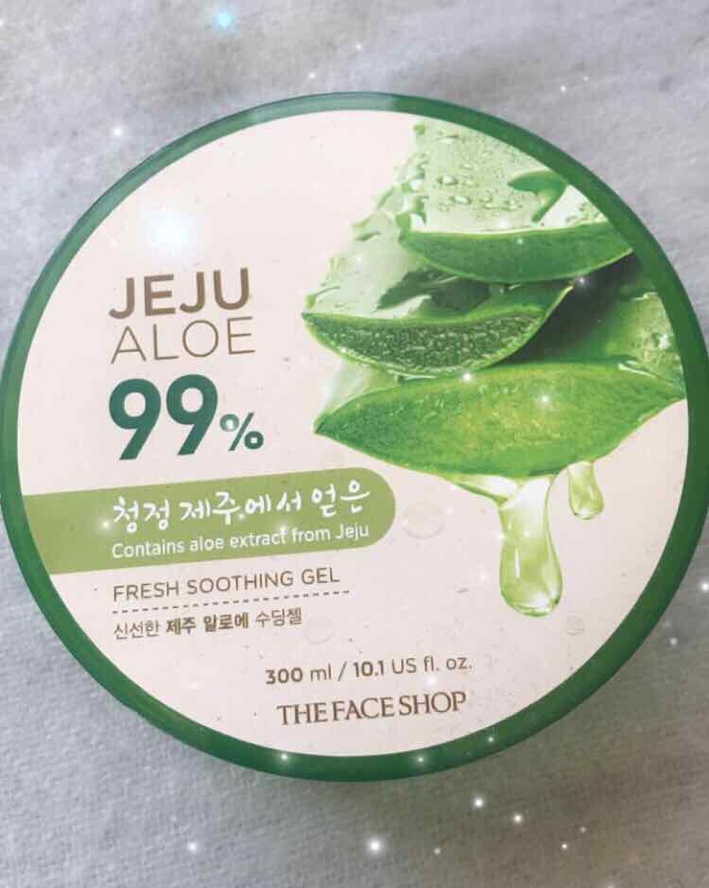 アロエフレッシュスージングモイスチャージェル/THE FACE SHOP/ボディローションを使ったクチコミ（1枚目）