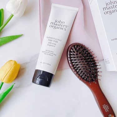 R&Aヘアミルク N(ローズ&アプリコット)/john masters organics/ヘアミルクを使ったクチコミ（2枚目）