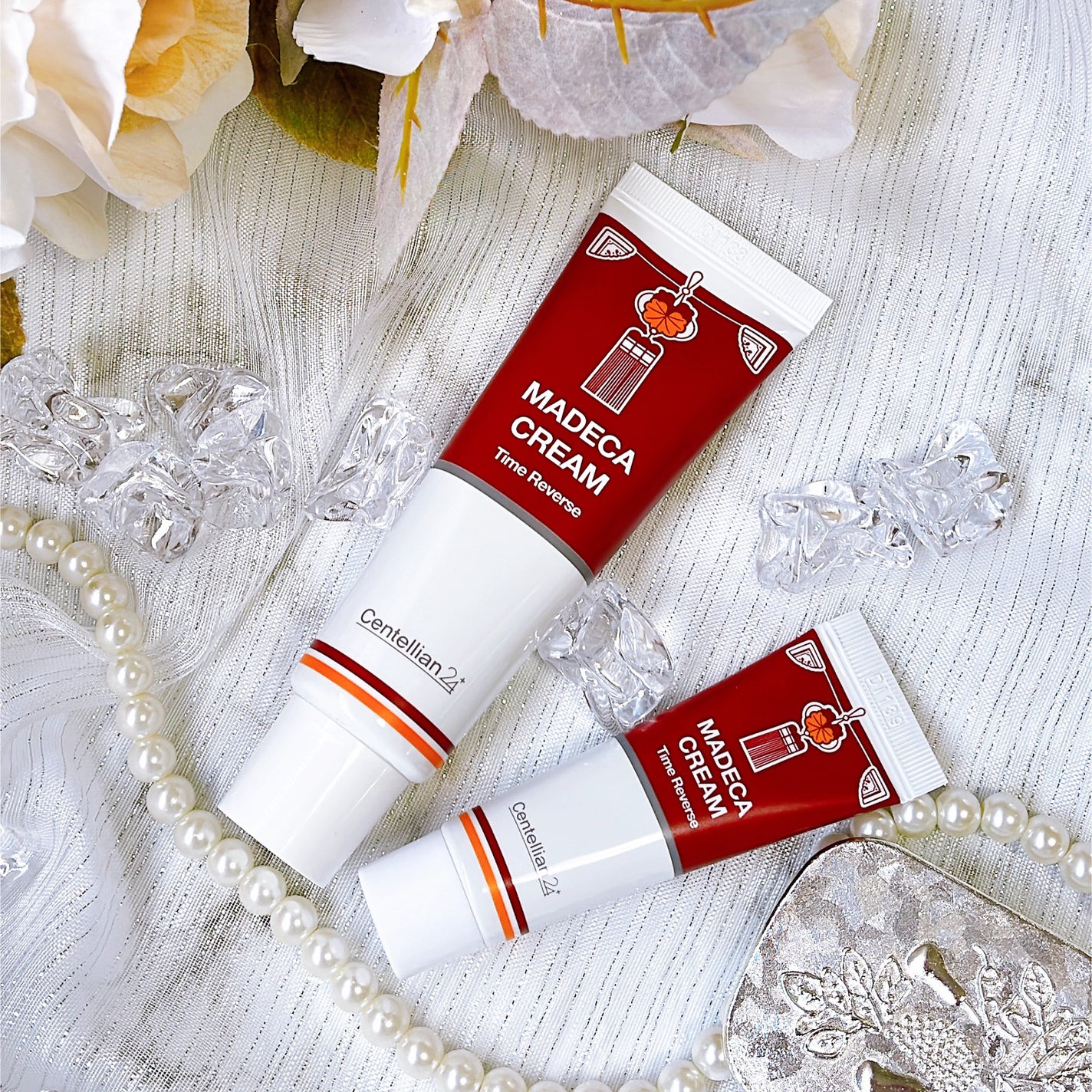 マデカクリームタイムリバース/センテリアン24/フェイスクリームを使ったクチコミ(6枚目)