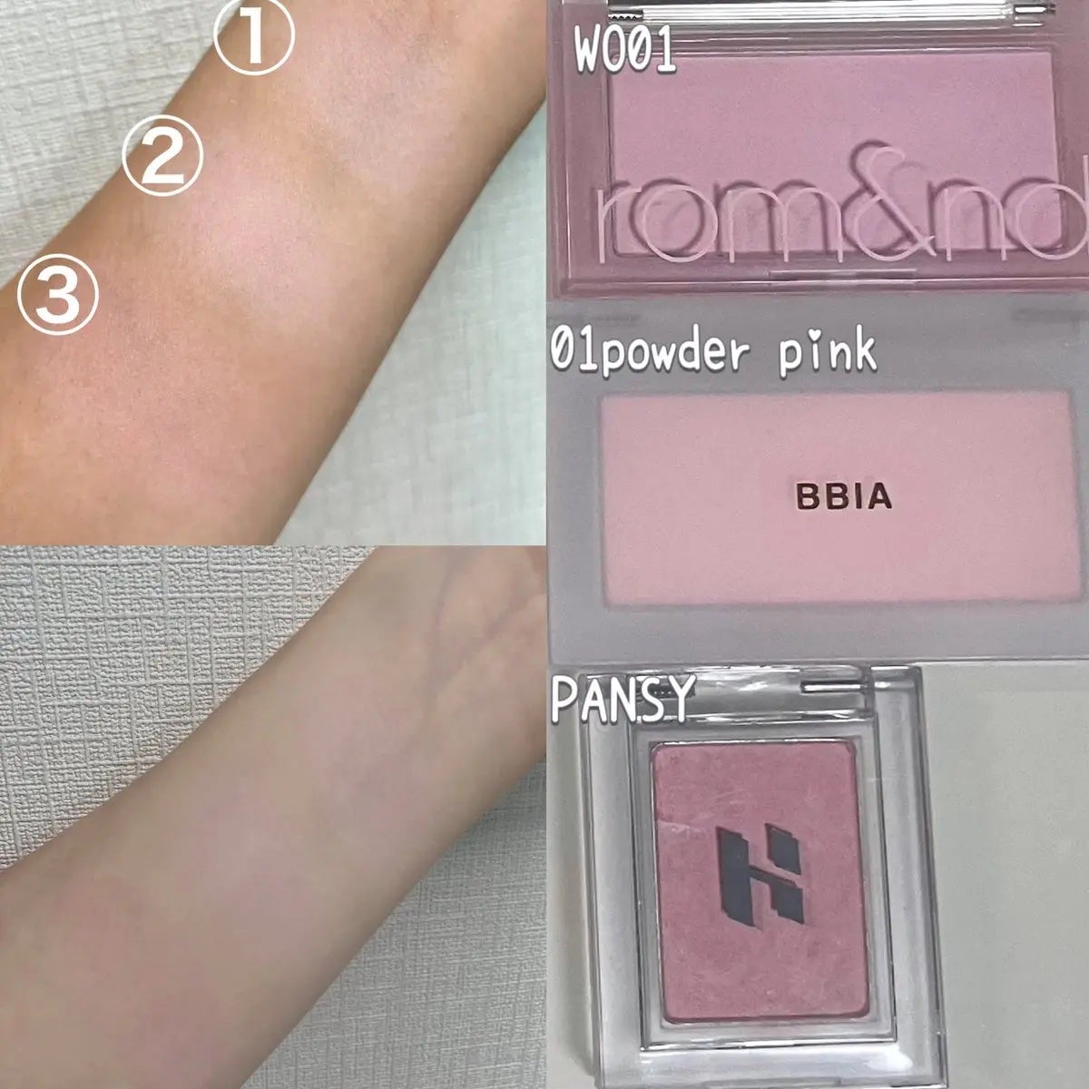 ベターザンチーク/rom&nd/パウダーチークを使ったクチコミ(1枚目)