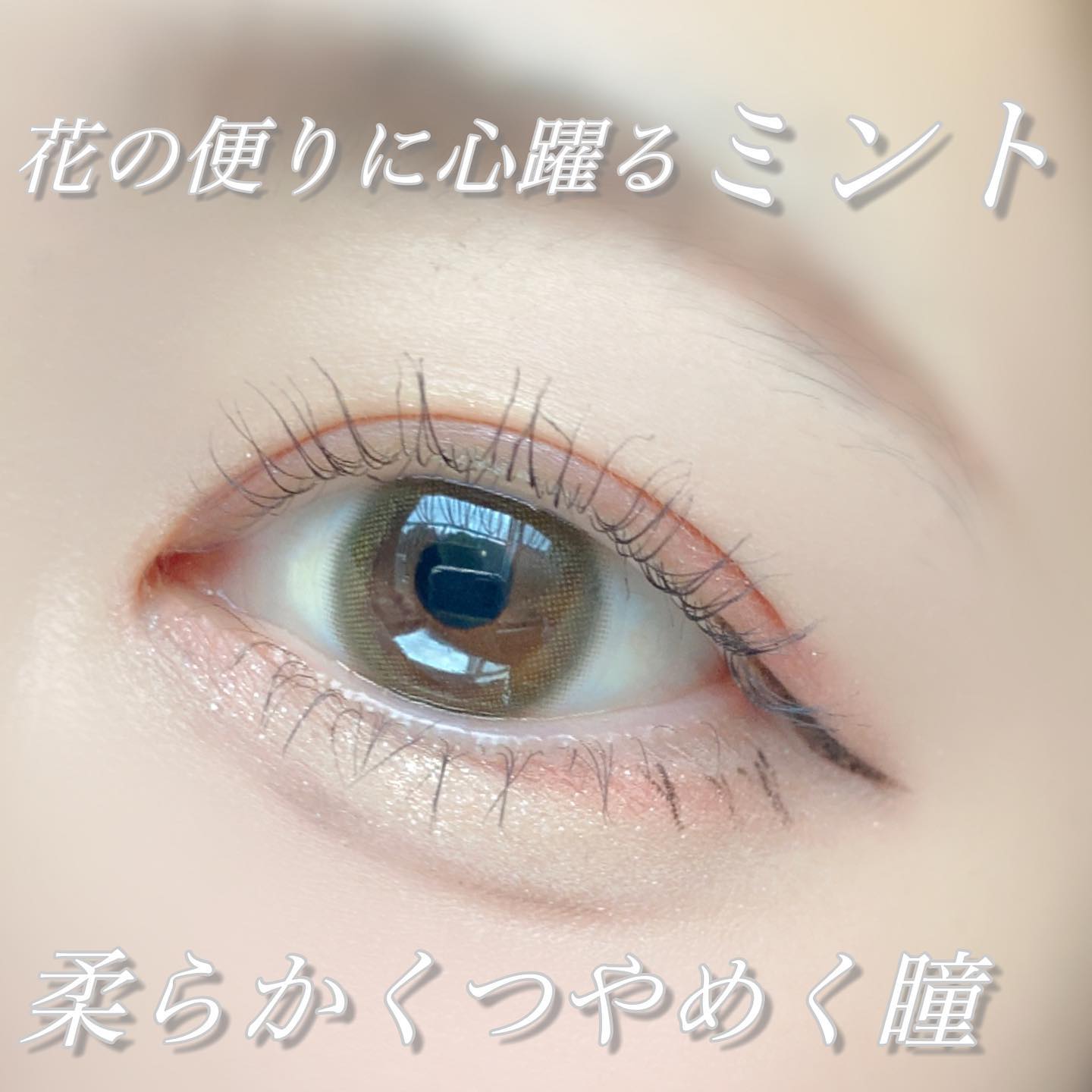 NARERU 1day 卯月ミント/NARERU/ワンデー（１DAY）カラコンを使ったクチコミ（3枚目）