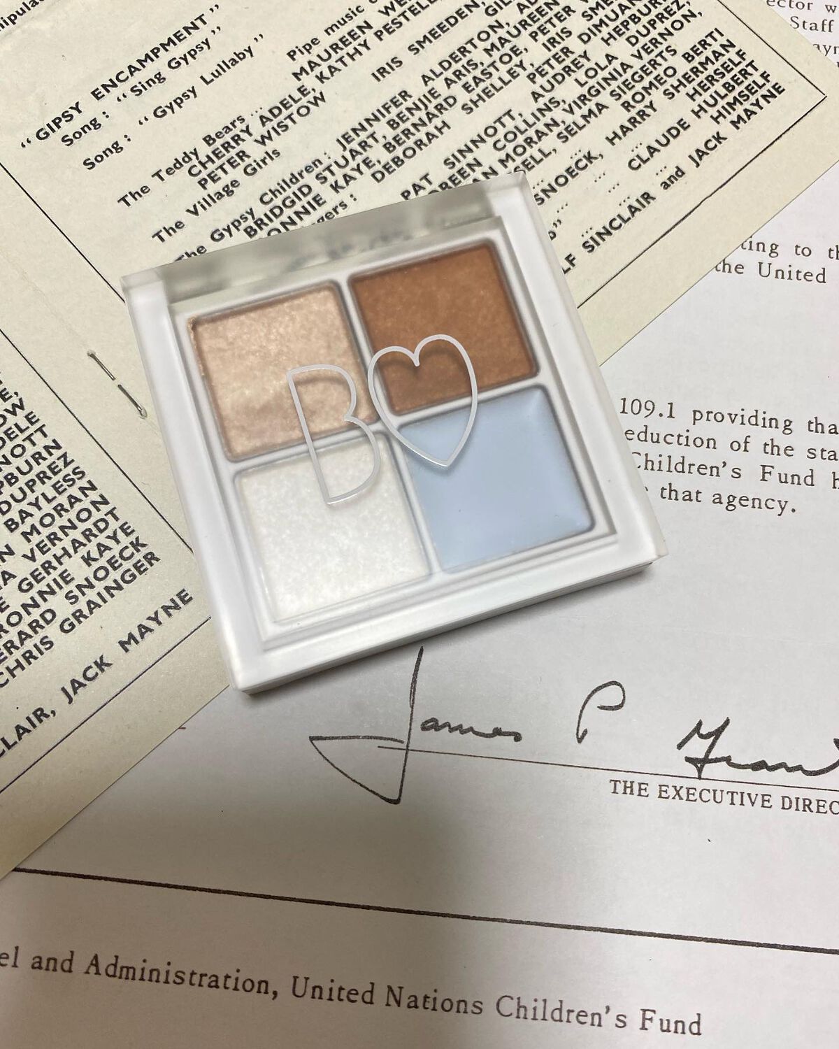 THE アイパレR/b idol/アイシャドウパレットを使ったクチコミ(1枚目)