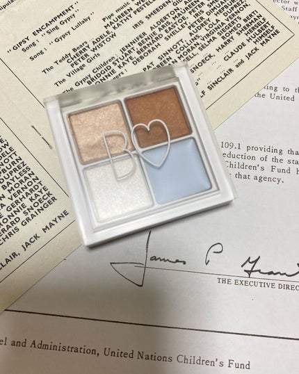 THE アイパレR/b idol/アイシャドウパレットを使ったクチコミ(1枚目)