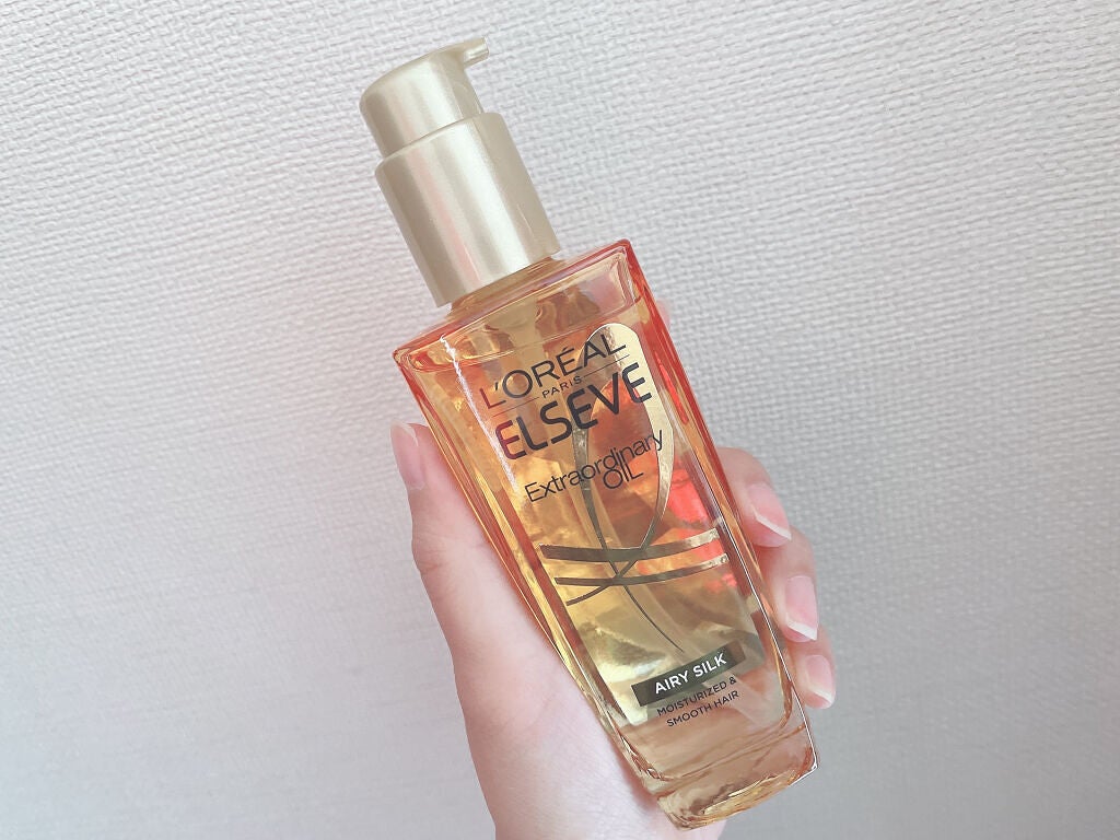 ロレアル パリ エクストラオーディナリー オイル エアリー シルク/ロレアル パリ/ヘアオイルを使ったクチコミ(2枚目)