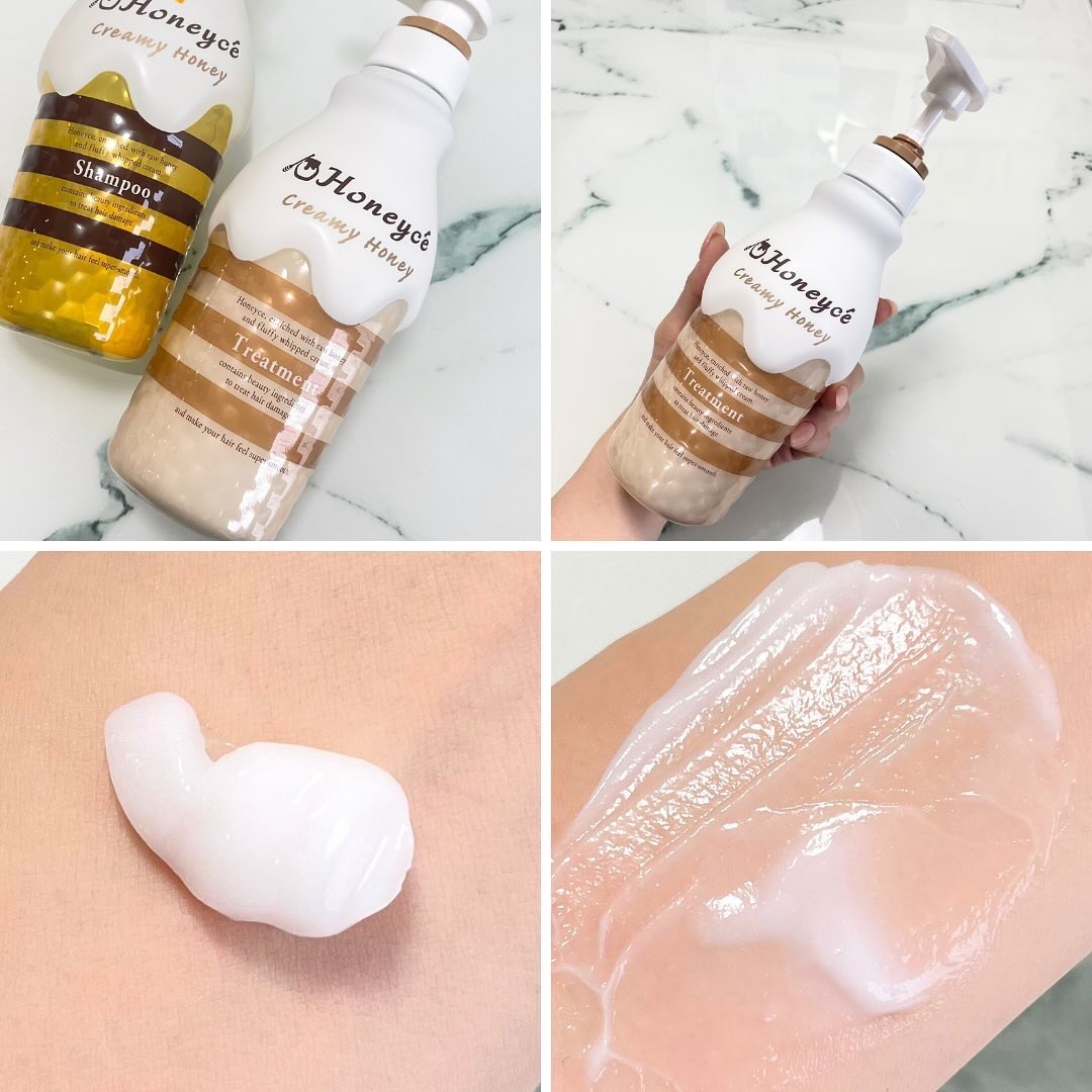 クリーミーハニー シャンプー/トリートメント/ハニーチェ/市販シャンプーを使ったクチコミ（3枚目）