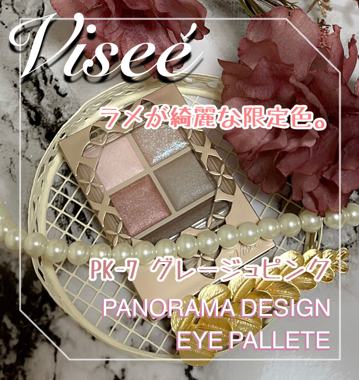 パノラマデザイン アイパレット/Visée/アイシャドウパレットを使ったクチコミ（1枚目）