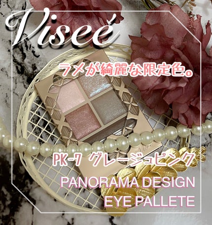 パノラマデザイン アイパレット/Visée/アイシャドウパレットを使ったクチコミ(1枚目)
