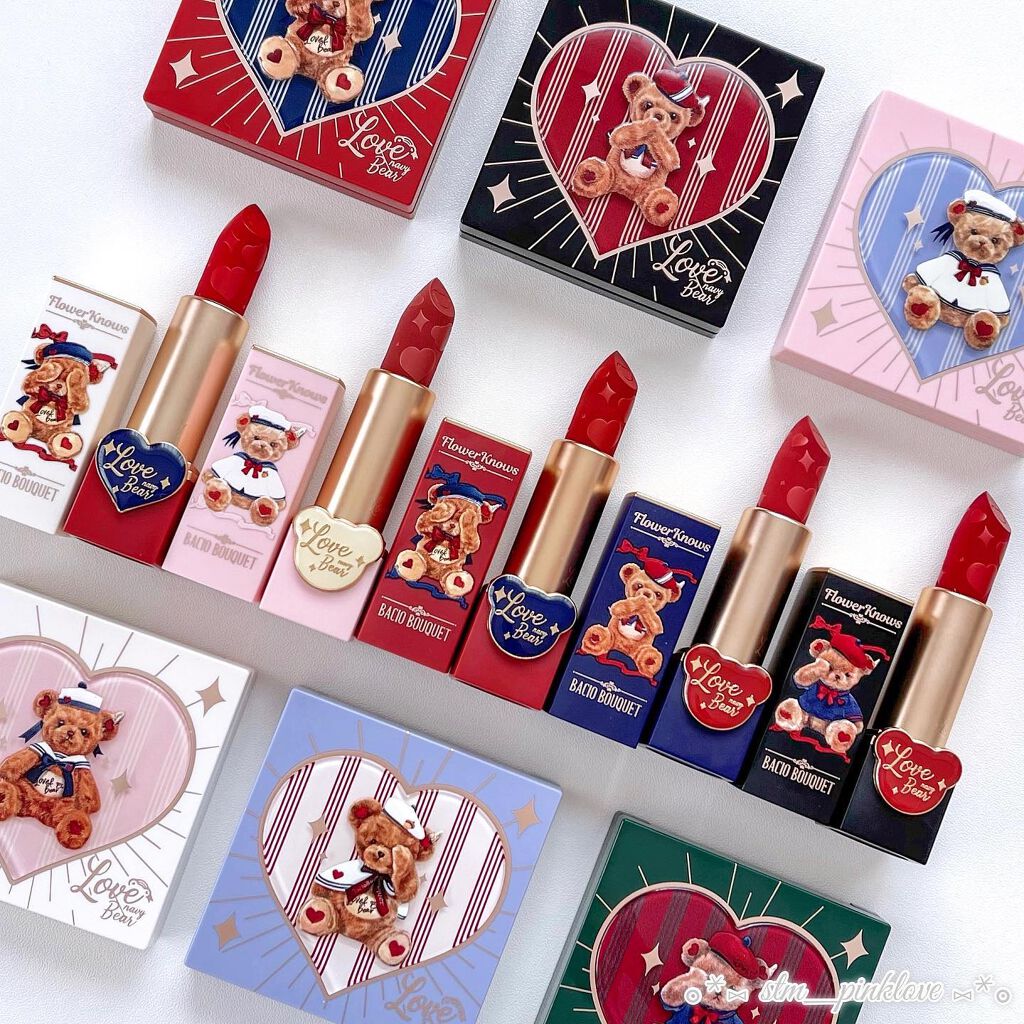 Love Bear マットリップスティック/FlowerKnows/口紅を使ったクチコミ（2枚目）