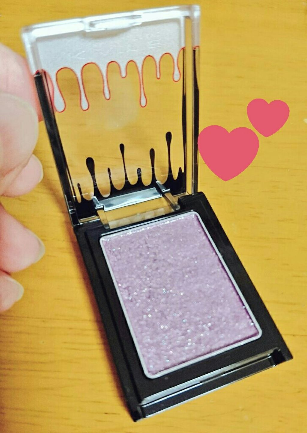 フィットジェルグリッター/KATE/ジェル・クリームアイシャドウを使ったクチコミ（2枚目）