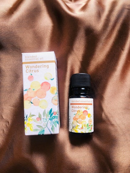 ブレンドエッセンシャルオイル ワンダリングシトラス/生活の木/アロマオイルを使ったクチコミ(2枚目)