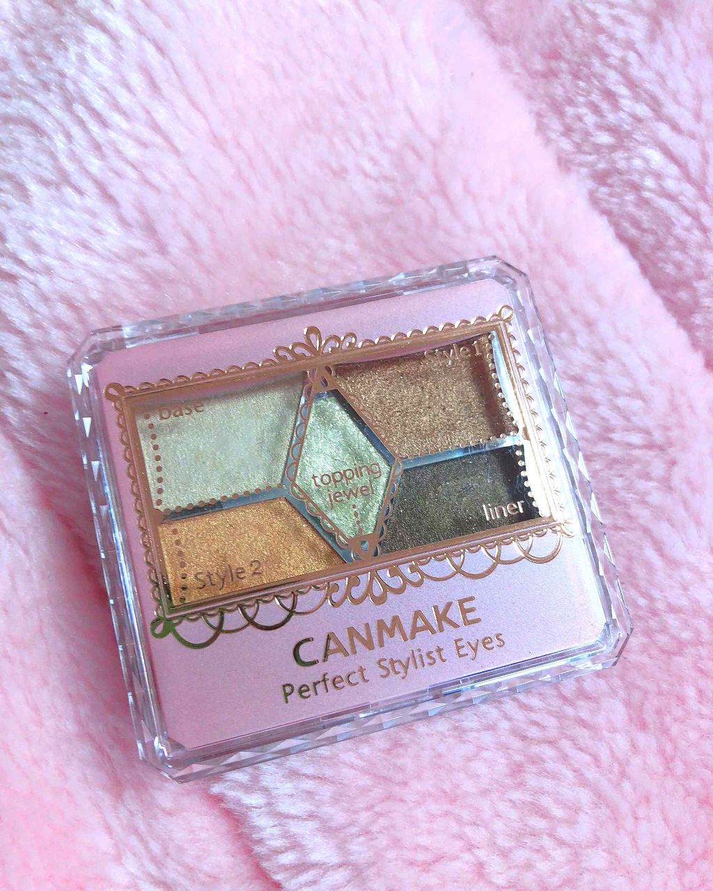 【旧品】パーフェクトスタイリストアイズ/キャンメイク/アイシャドウパレットを使ったクチコミ(1枚目)