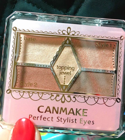 【旧品】パーフェクトスタイリストアイズ/キャンメイク/アイシャドウパレットを使ったクチコミ(1枚目)