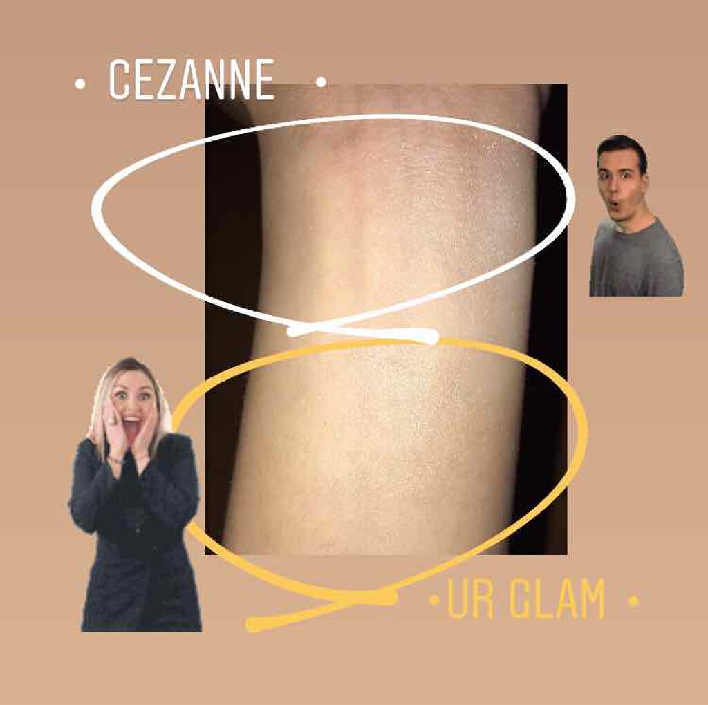 UR GLAM　FACE GLOSS STICK/U R GLAM/ジェル・クリームチークを使ったクチコミ（2枚目）