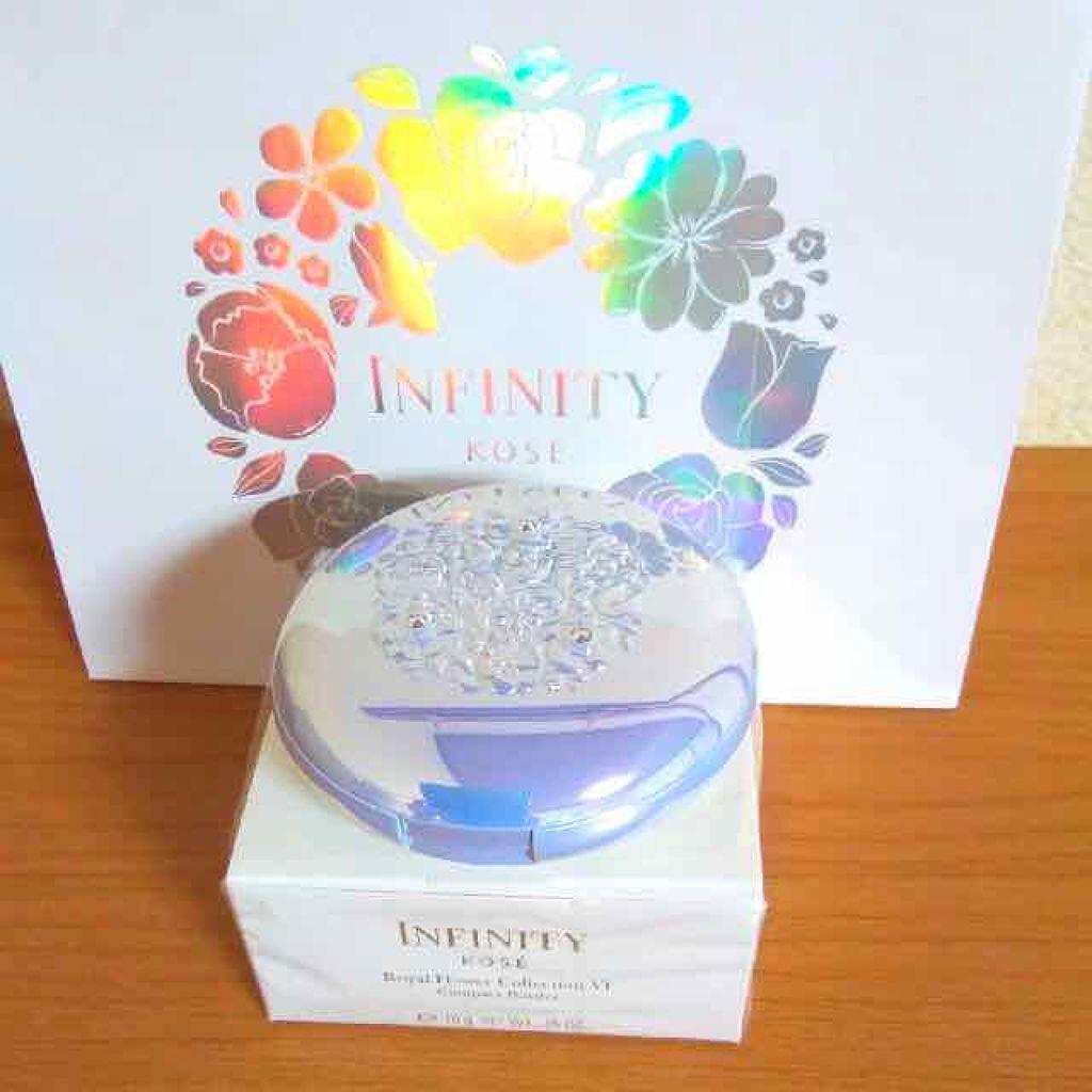 ■□未使用 インフィニティ ロイヤルフラワーコレクションⅥ コンパクトパウダー 10g パフ付き□■ インフィニティ ロイヤルフラワーコレクション ⅩⅣ セラムルージュ