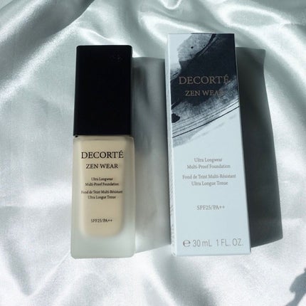 ゼン ウェア フルイド/DECORTÉ/リキッドファンデーションを使ったクチコミ(2枚目)