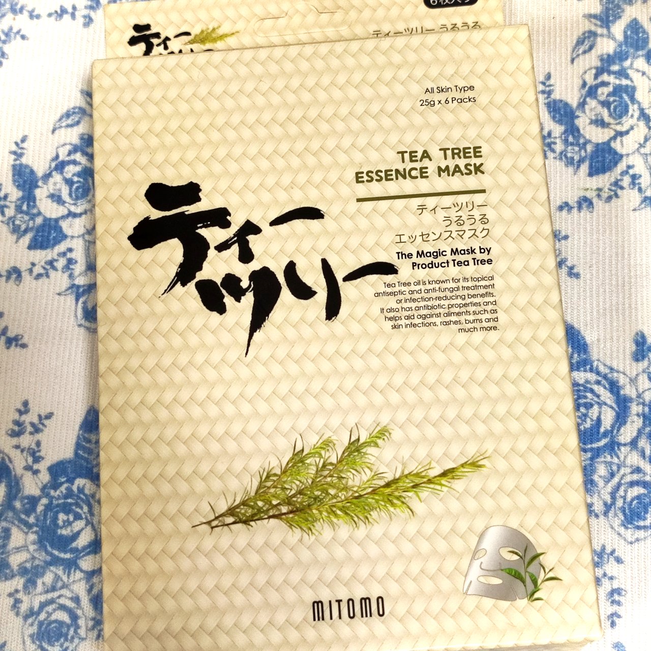 ティーツリーうるうるエッセンスマスク/MITOMO/シートマスク・パックを使ったクチコミ（1枚目）