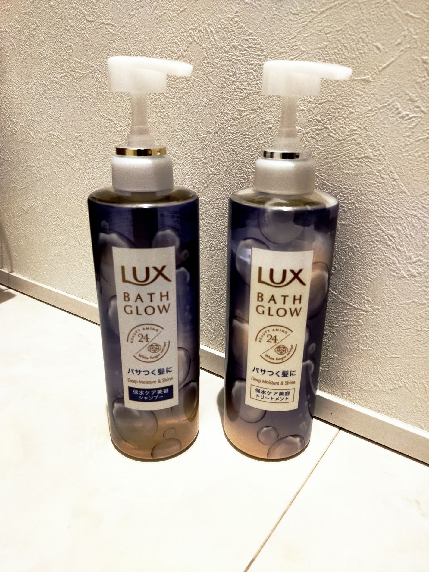 バスグロウ ディープモイスチャー&シャイン シャンプー/トリートメント/LUX/市販シャンプーを使ったクチコミ(1枚目)