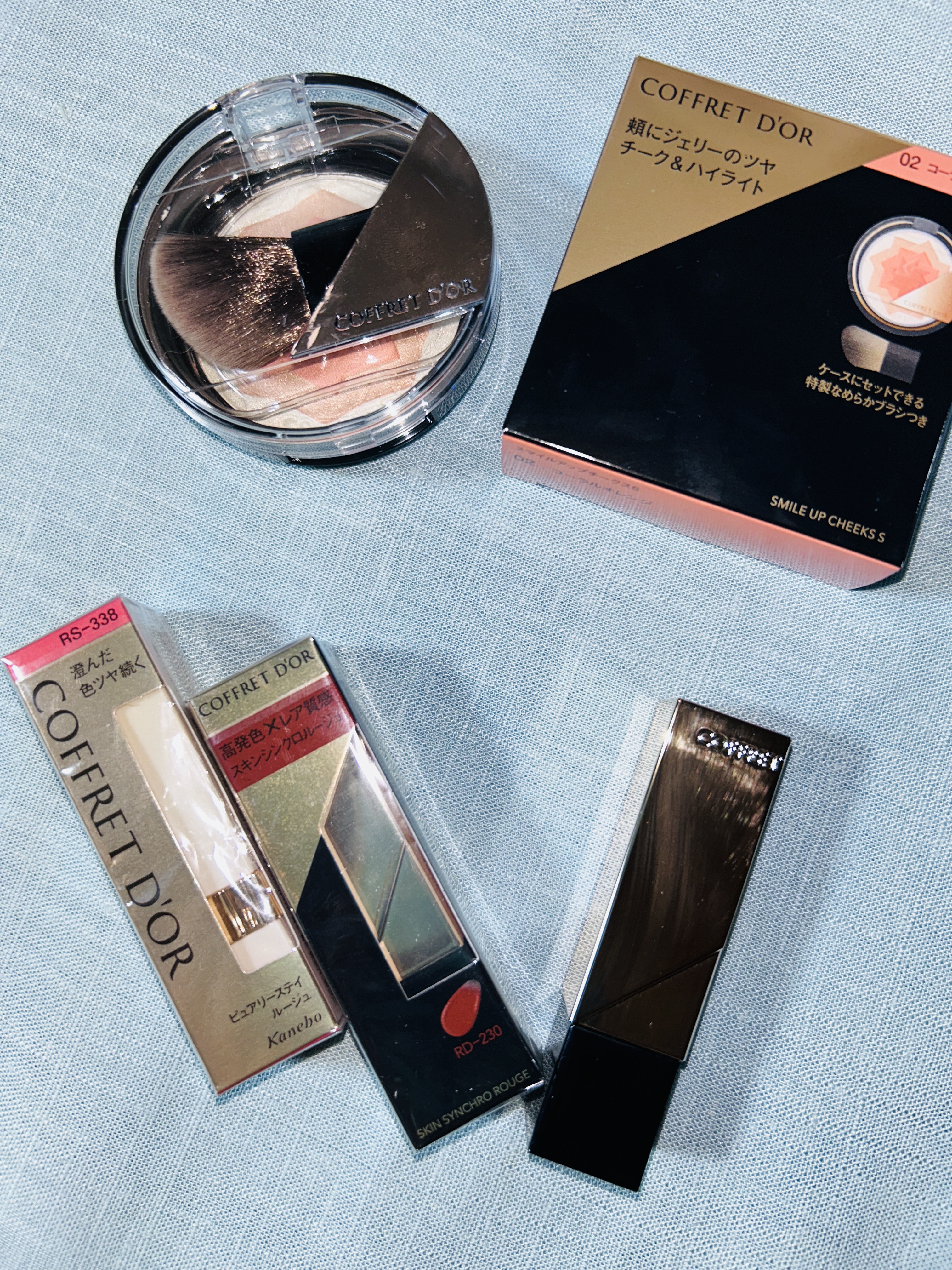 スキンシンクロルージュ RD-230/コフレドール/口紅を使ったクチコミ（2枚目）