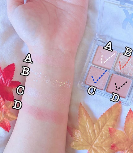 RANCABLE TRIP EYE PALETTE/IBIM/アイシャドウパレットを使ったクチコミ(2枚目)