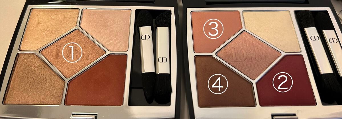 【旧】サンク クルール クチュール/Dior/アイシャドウパレットを使ったクチコミ(1枚目)