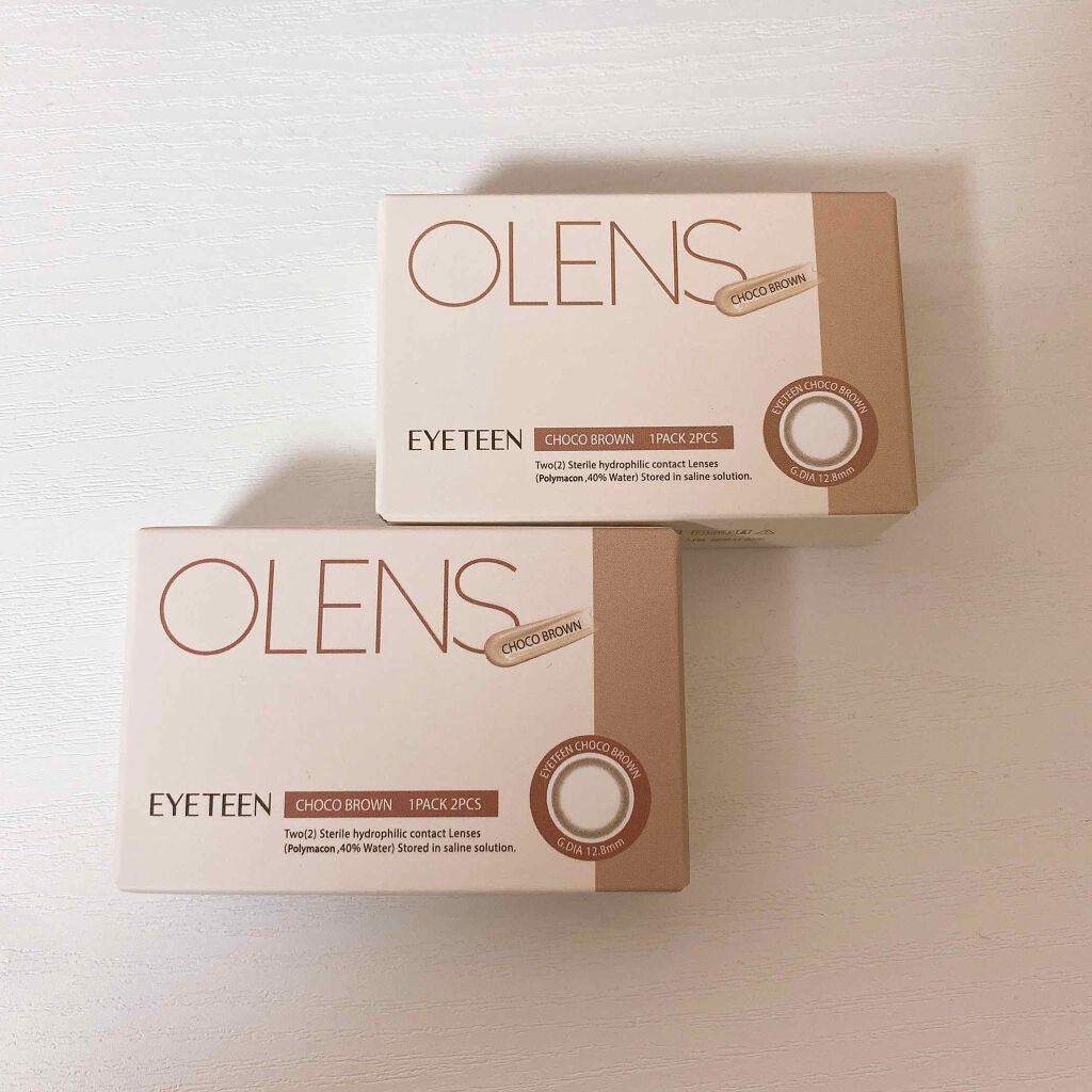 EyeTeen Choco Brown(アイティーンチョコブラウン)/OLENS/カラーコンタクトレンズを使ったクチコミ(3枚目)