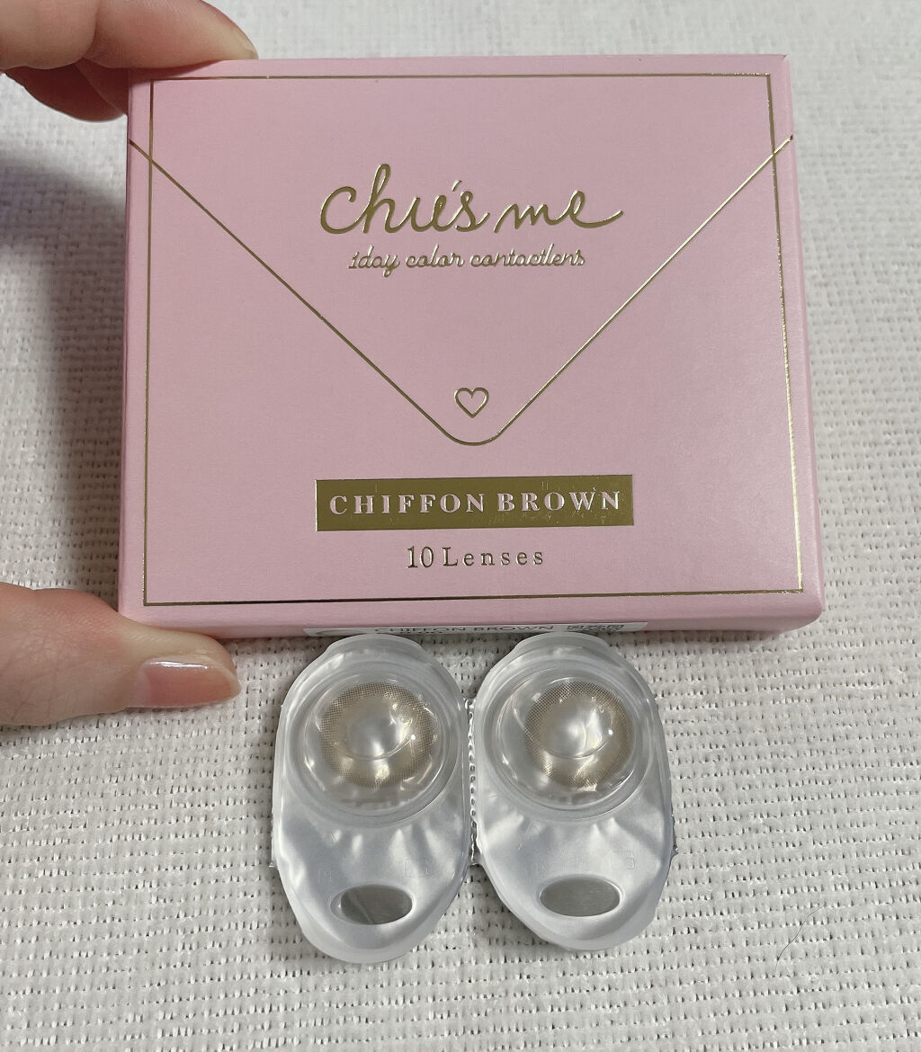 Chu's me 1day/Chu's me/ワンデー（１DAY）カラコンを使ったクチコミ（3枚目）