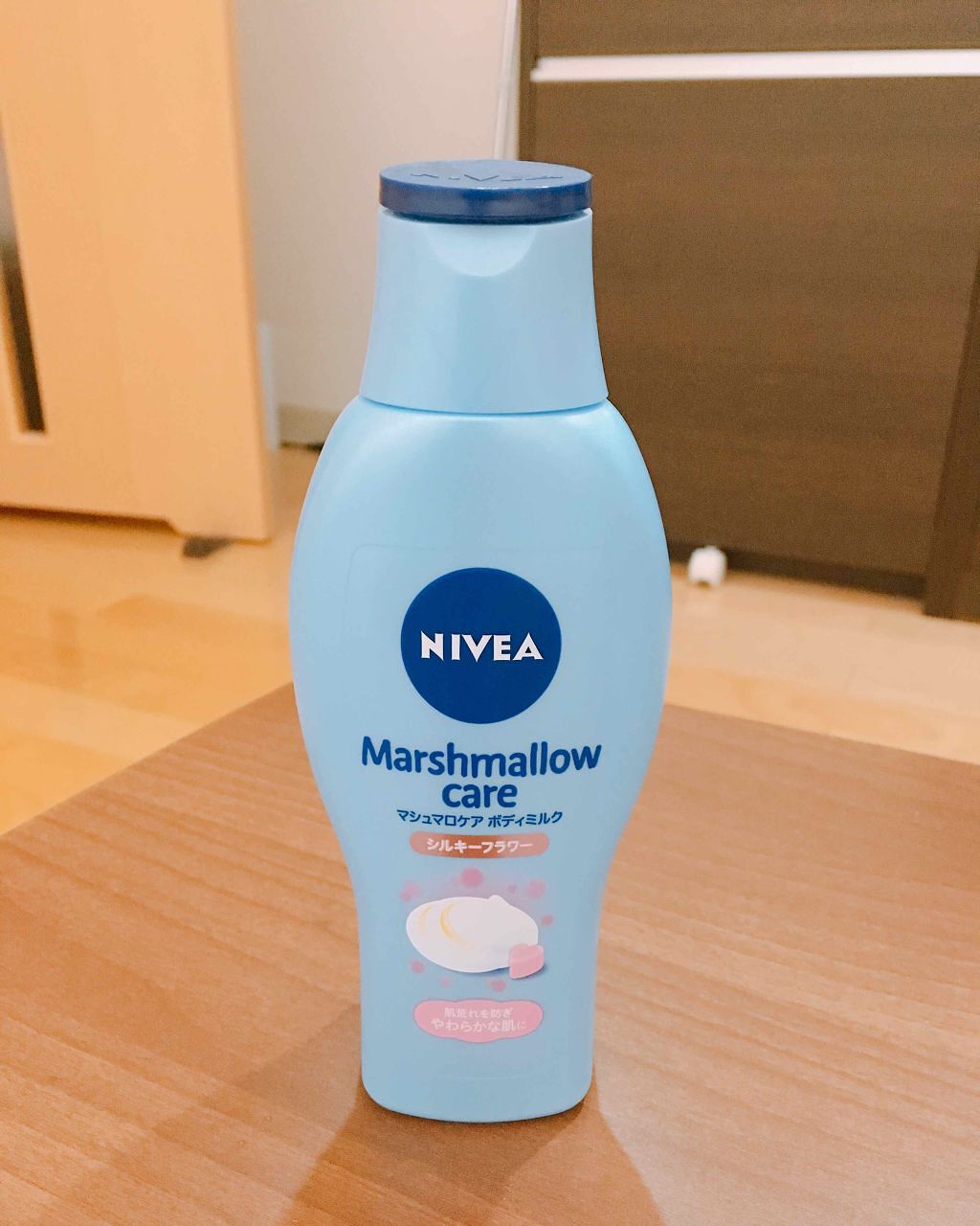 マシュマロケアボディミルク シルキーフラワーの香り/ニベア/ボディミルクを使ったクチコミ（1枚目）