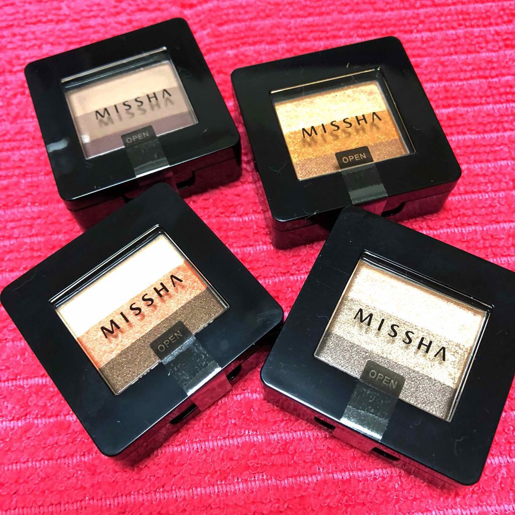 トリプルシャドウ/MISSHA/アイシャドウパレットを使ったクチコミ（2枚目）
