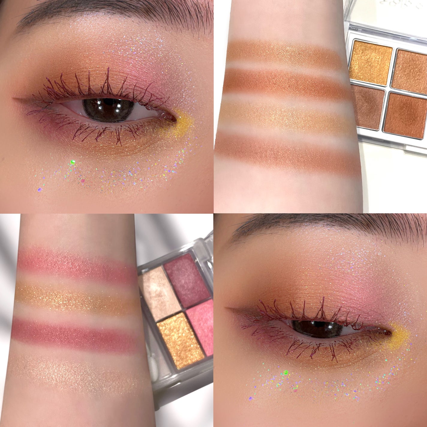 マルチグリッターカラー/ENBAN TOKYO/単色アイシャドウを使ったクチコミ(1枚目)