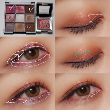 グリッタープリズム シャドウ/MISSHA/グリッターを使ったクチコミ(4枚目)