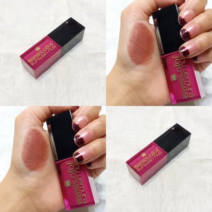 キヌ ルージュ マット/shu uemura/口紅を使ったクチコミ(2枚目)