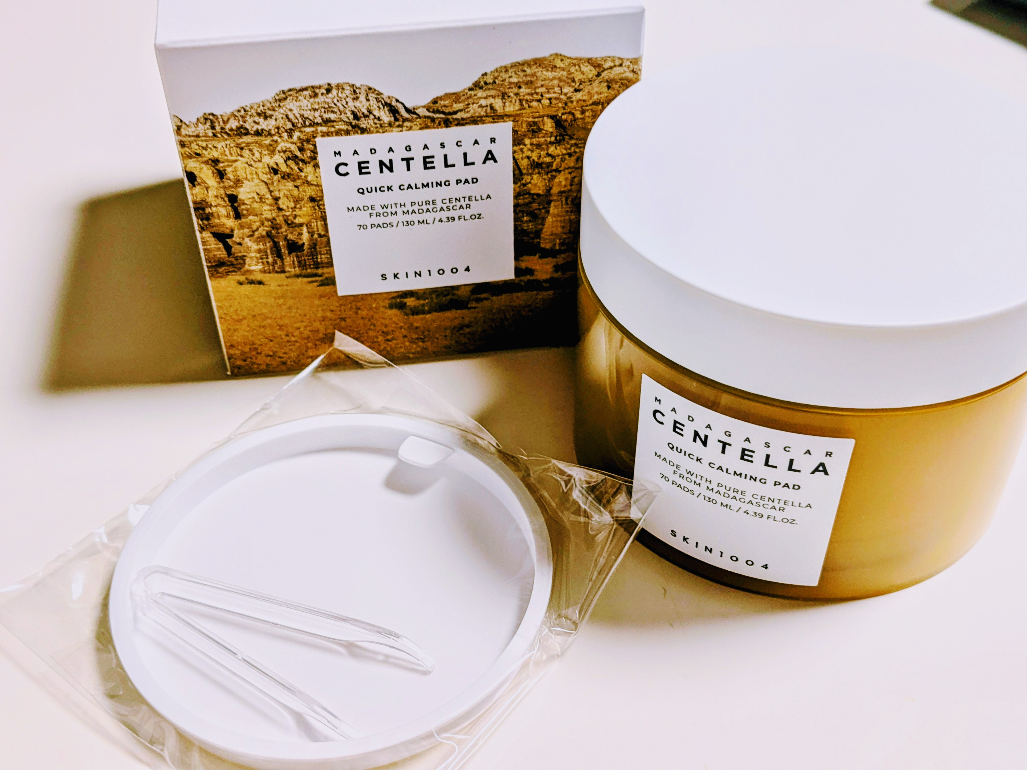 センテラ クイックカーミングパッド/SKIN1004/トナーパッドを使ったクチコミ（1枚目）