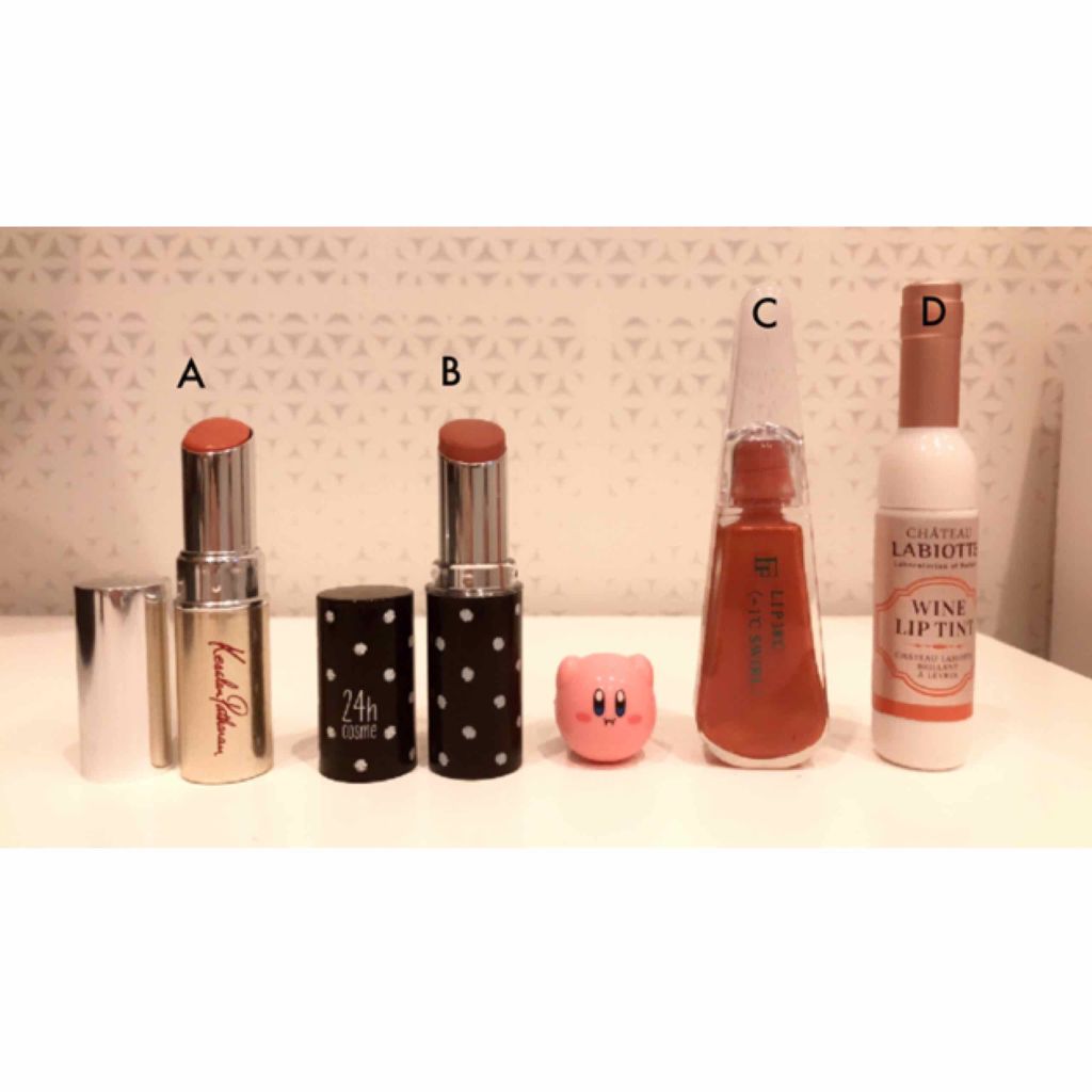 LIP38℃＜+1℃ SWIRL：渦＞ Nude Coral 002/UZU BY FLOWFUSHI/リップケアを使ったクチコミ（3枚目）