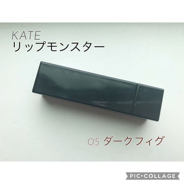 KATE(カネボウ化粧品)
リップモンスター
全11色
Price 1540円(お店にもよるようです)


【Color Review】
06 ダークフィグ
ブラウン強めのお洒落なブラウンレッドです。
