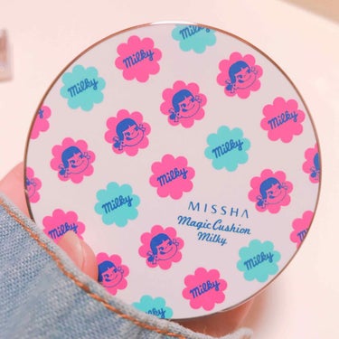 M クッションベース（ミルキー）/MISSHA/化粧下地を使ったクチコミ（1枚目）